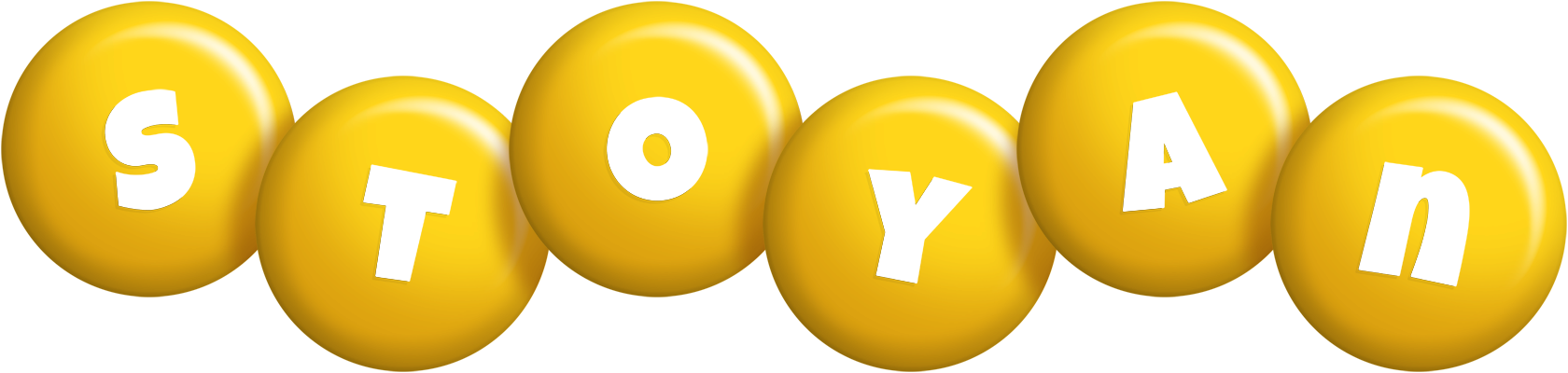 Stoyan candy-yellow logo