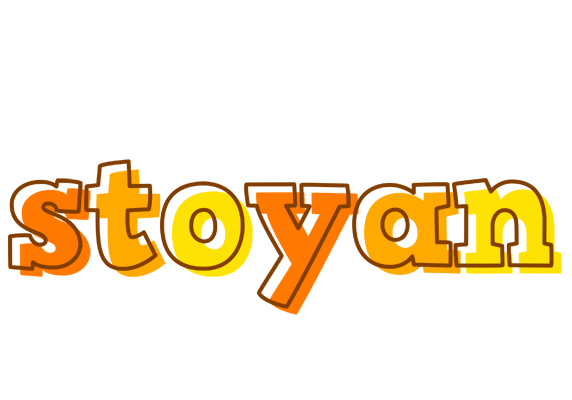 Stoyan desert logo