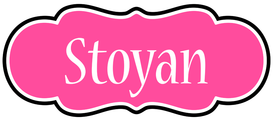 Stoyan invitation logo