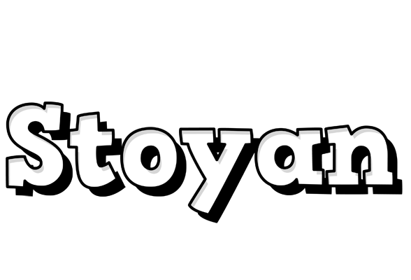 Stoyan snowing logo