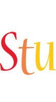 Stu birthday logo