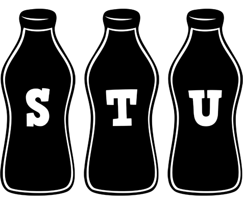 Stu bottle logo