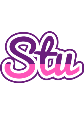Stu cheerful logo
