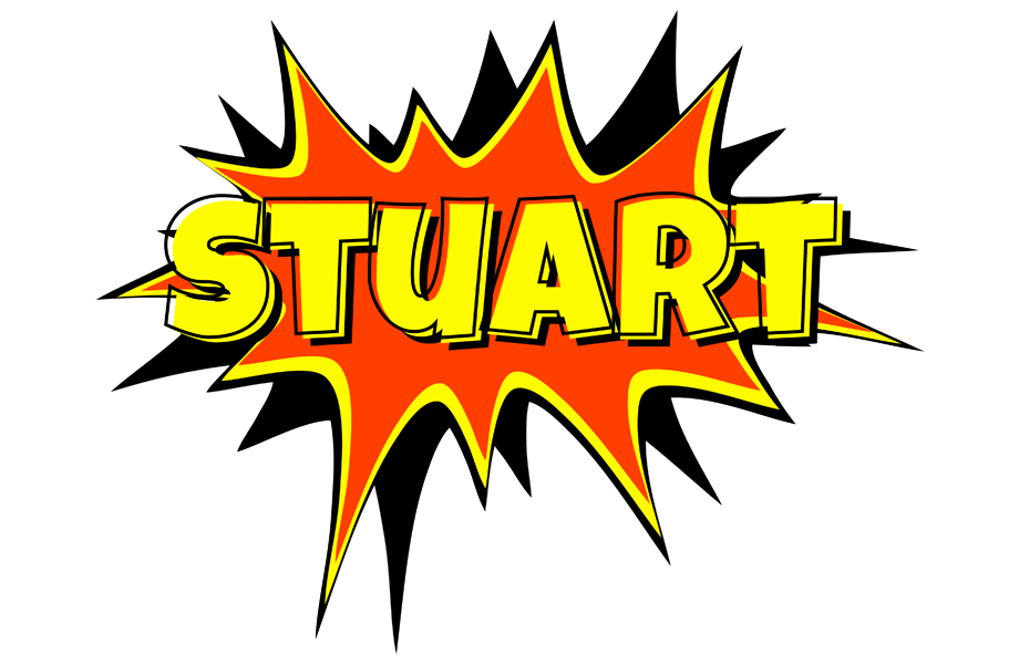 Stuart bazinga logo