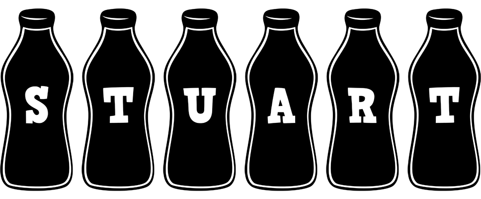 Stuart bottle logo