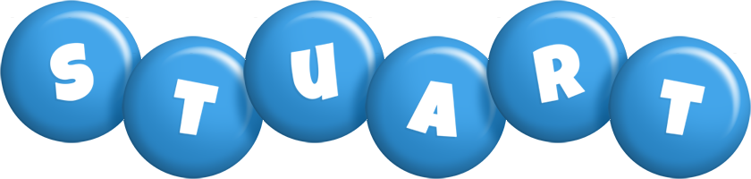 Stuart candy-blue logo