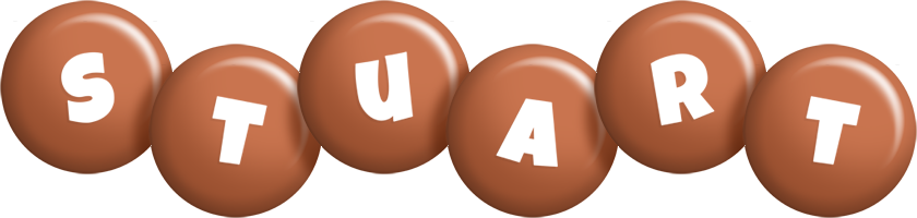 Stuart candy-brown logo