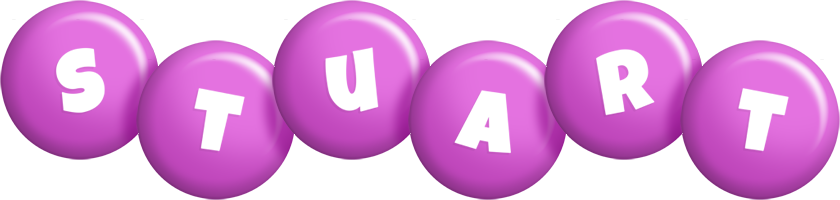 Stuart candy-purple logo