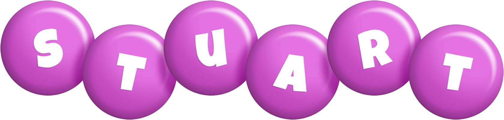 Stuart candy-purple logo