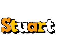 Stuart cartoon logo