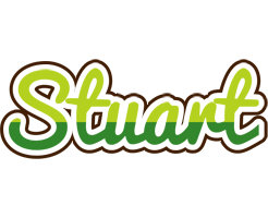 Stuart golfing logo