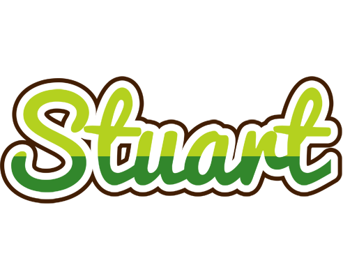 Stuart golfing logo