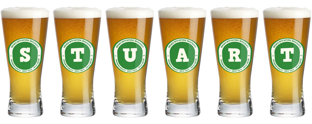 Stuart lager logo