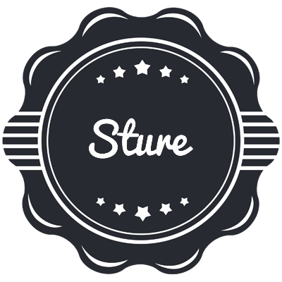 Sture badge logo