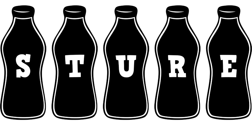 Sture bottle logo