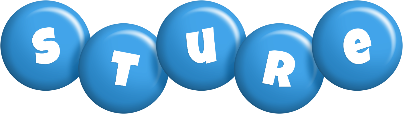 Sture candy-blue logo