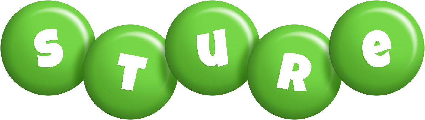 Sture candy-green logo