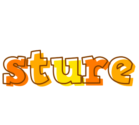Sture desert logo