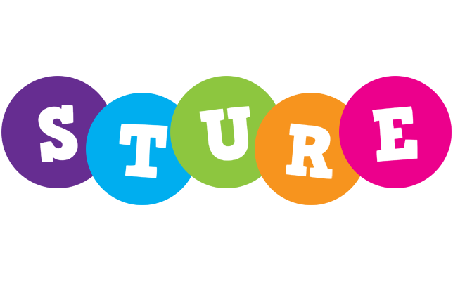 Sture happy logo