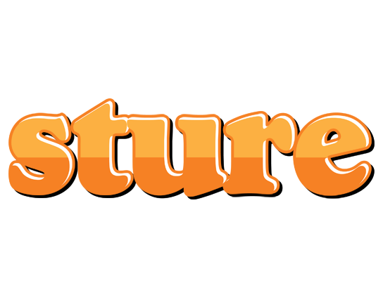 Sture orange logo