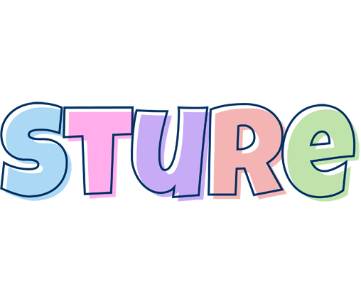 Sture pastel logo