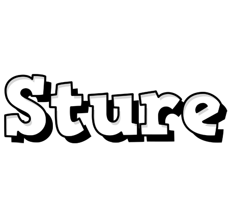 Sture snowing logo