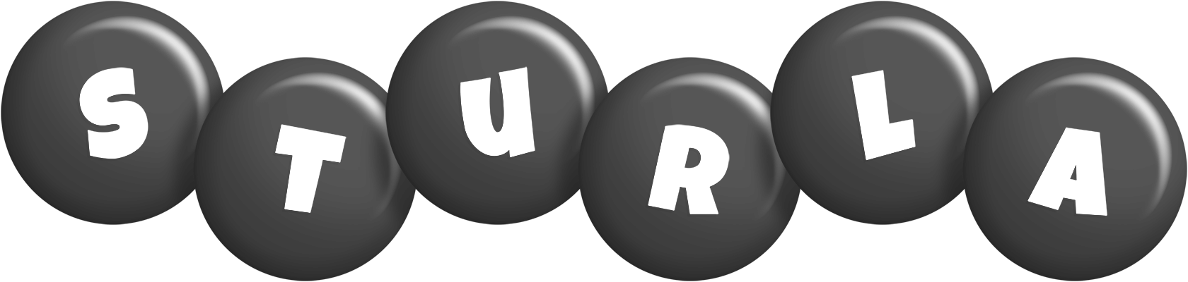 Sturla candy-black logo