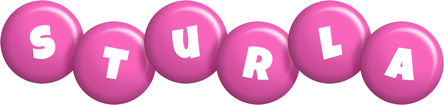 Sturla candy-pink logo
