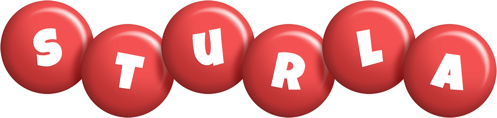 Sturla candy-red logo