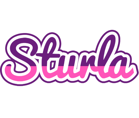 Sturla cheerful logo