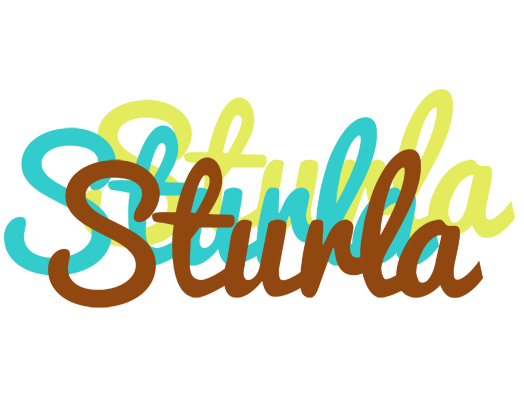 Sturla cupcake logo