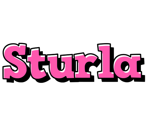 Sturla girlish logo