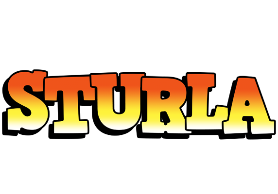 Sturla sunset logo