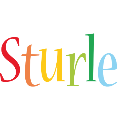 Sturle birthday logo