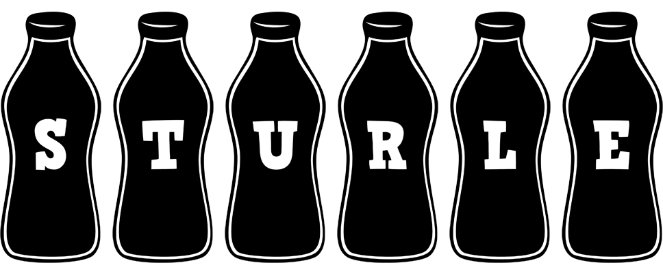 Sturle bottle logo
