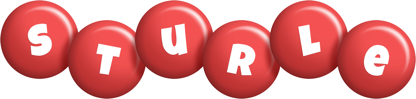 Sturle candy-red logo