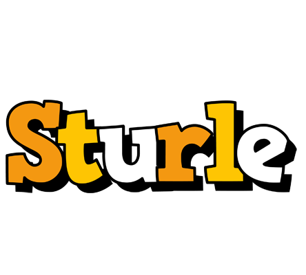 Sturle cartoon logo