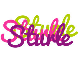 Sturle flowers logo