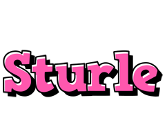 Sturle girlish logo