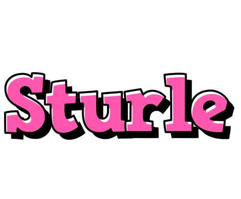 Sturle girlish logo