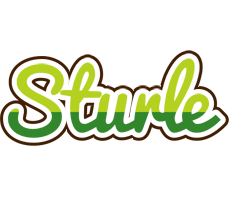 Sturle golfing logo