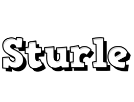 Sturle snowing logo