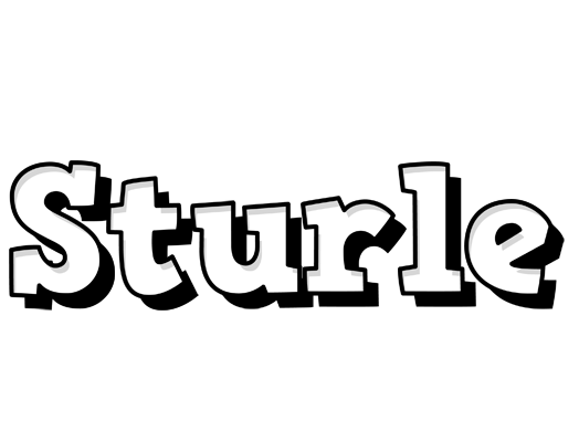 Sturle snowing logo