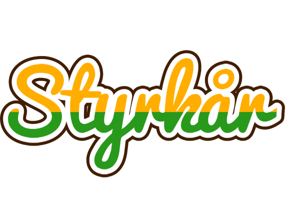 Styrkår banana logo