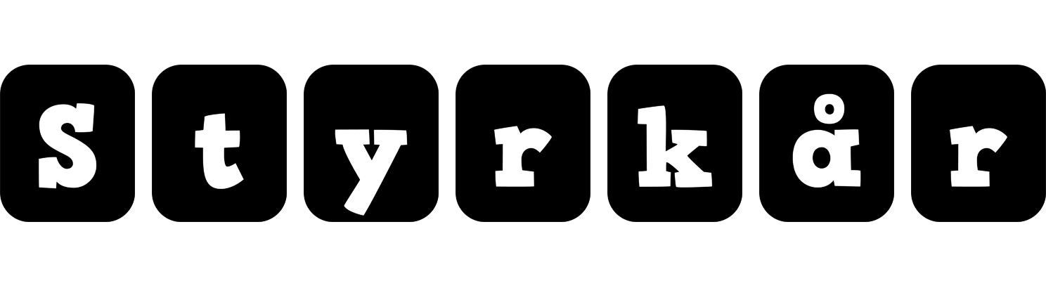 Styrkår box logo