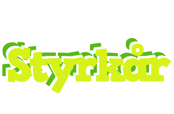Styrkår citrus logo