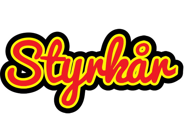 Styrkår fireman logo