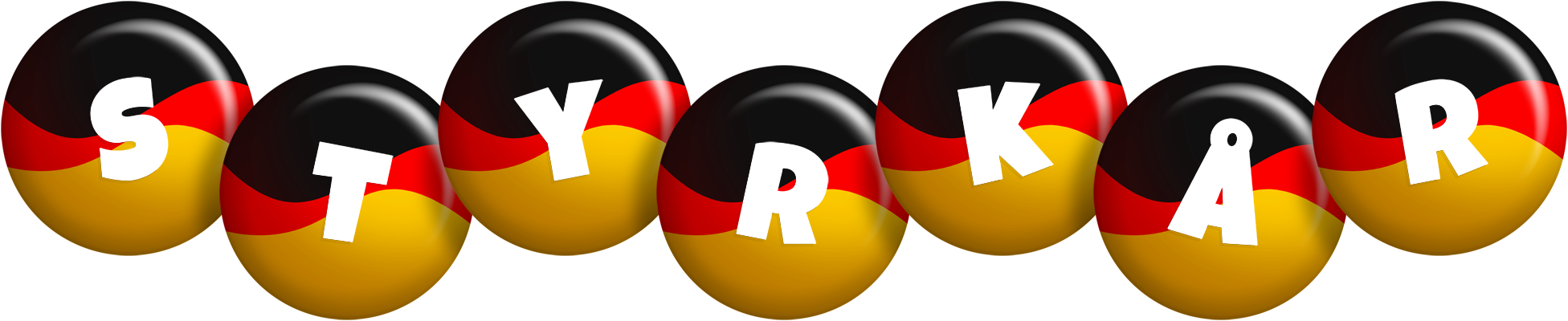 Styrkår german logo