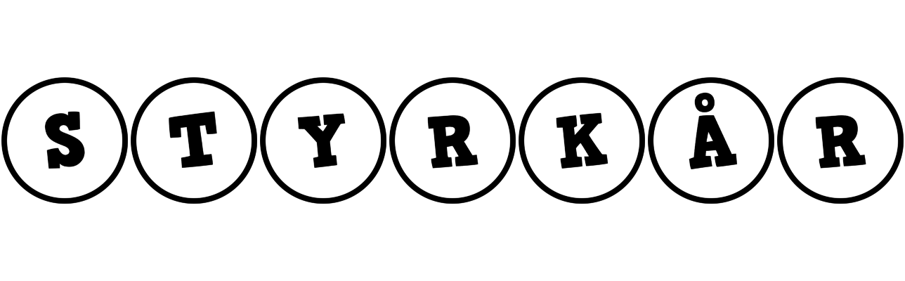 Styrkår handy logo
