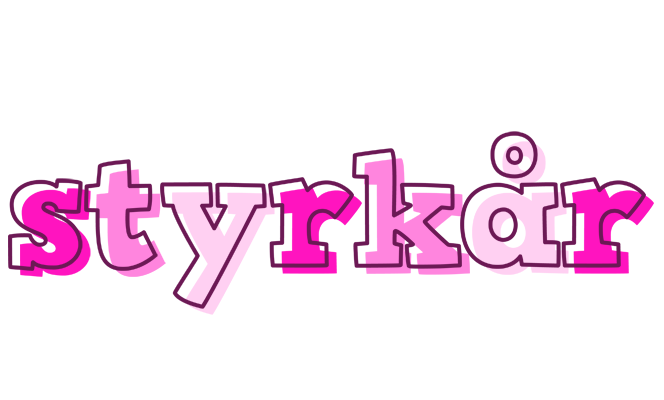 Styrkår hello logo